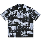 Old Order Movie Print Cuban Shirt