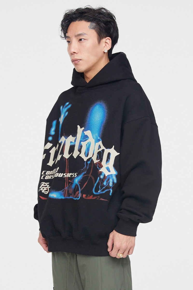 F2CE Conflict Print Hoodie