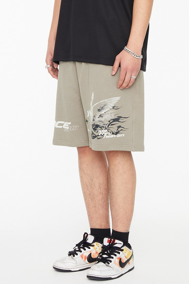 F2CE Pegasus Print Shorts