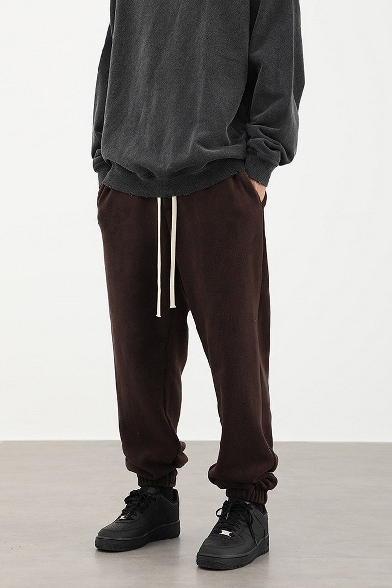 CZ Loose Velvet Sweatpants