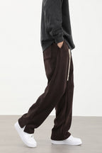 Slit Straight Sweatpants