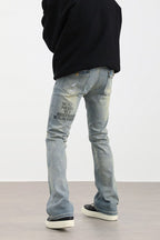 Splash Ink Mud Wash Jeans