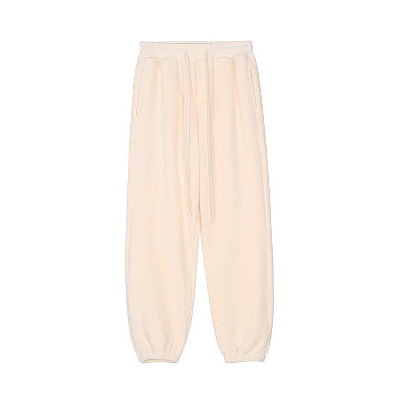 CZ Basic Drawstrings Loose Sweatpants
