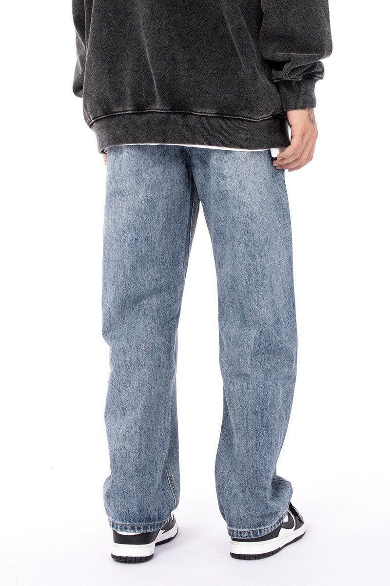 CZ Straight Washed Jeans