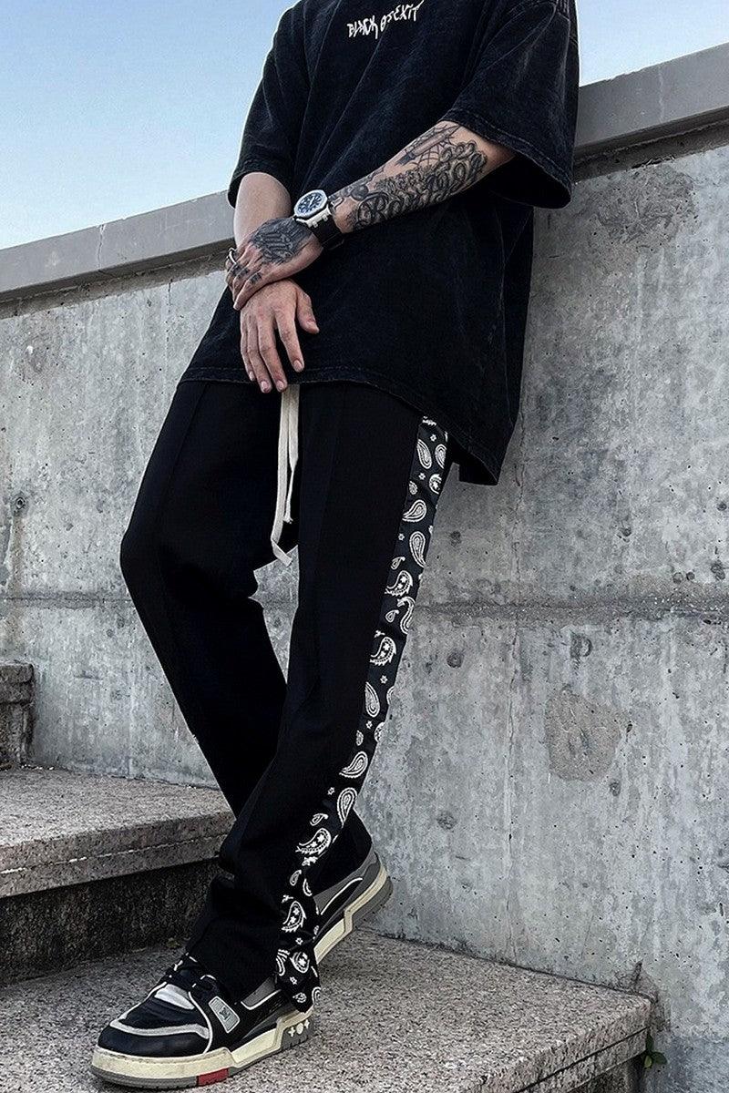 CZ Paisley Side Print Pants