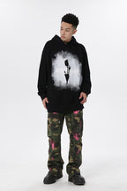 CZ Splash Ink Camo Flared Trousers