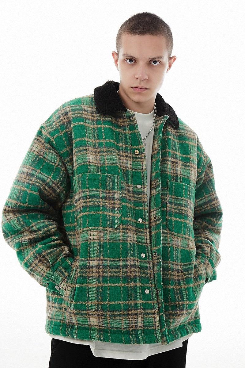 F2CE Plaid Woolen Jacket
