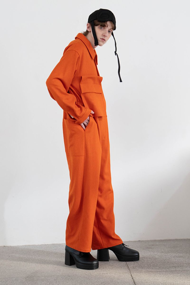 Mix7 Orange Tactical Jumpsuit
