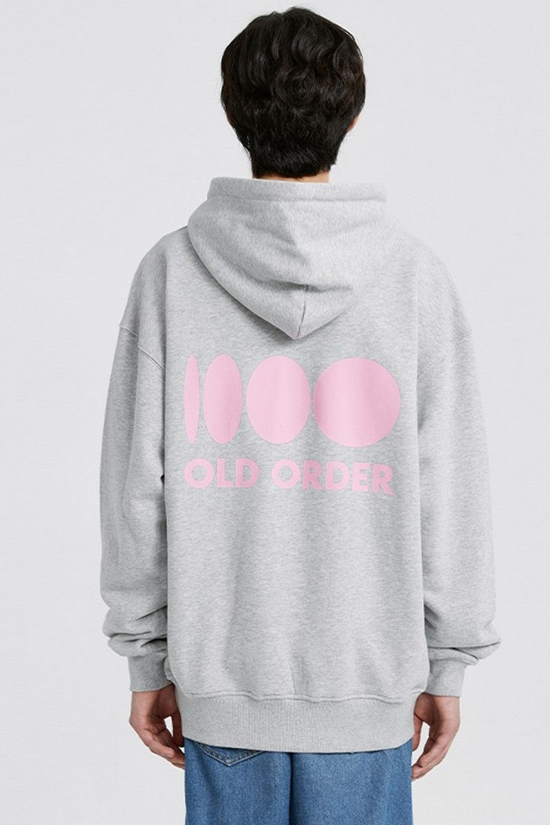 OO Embroidered Logo Zip Up Hoodie