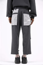 BLIND Adjustable Deformed Logo Trousers - UK