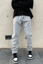 CZ Splash Ink Loose Jeans - UK Only