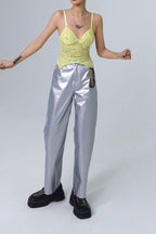 CZ Silver Straight Trousers