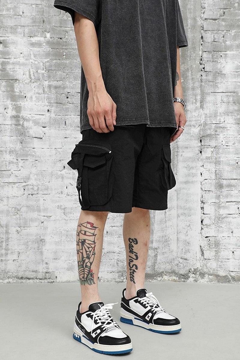 CZ Multi-Pocket Loose Shorts