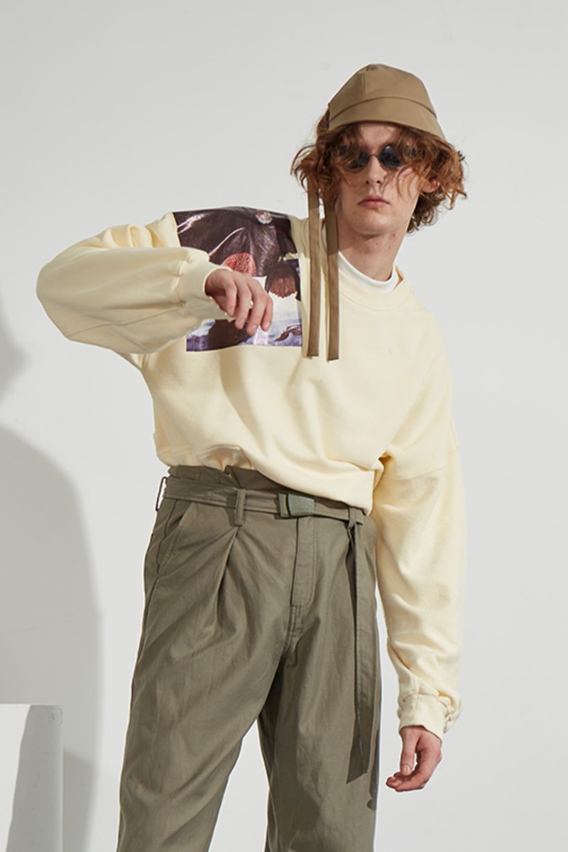 Mix7 Painting Irregular Sweater