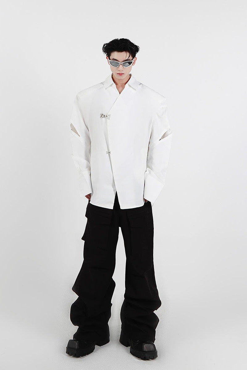 Irregular Shirt Jacket