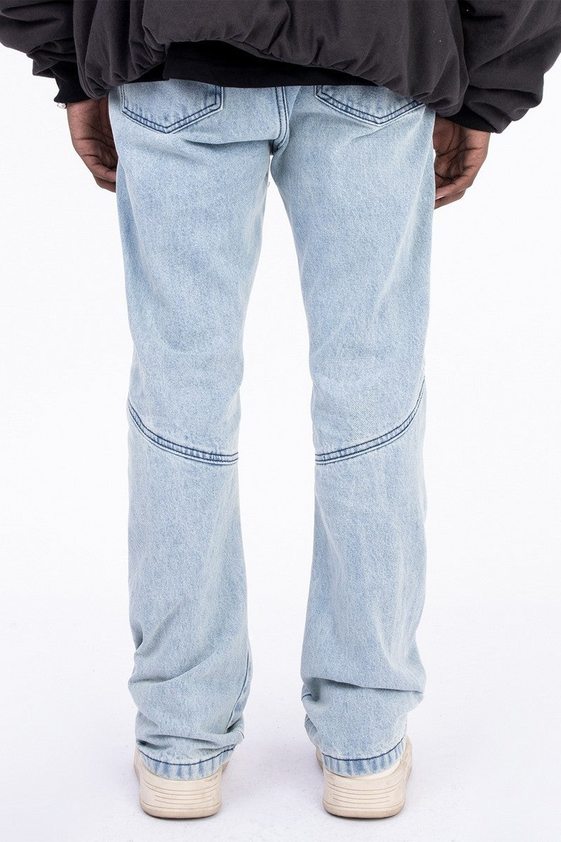 Layered Flared Jeans