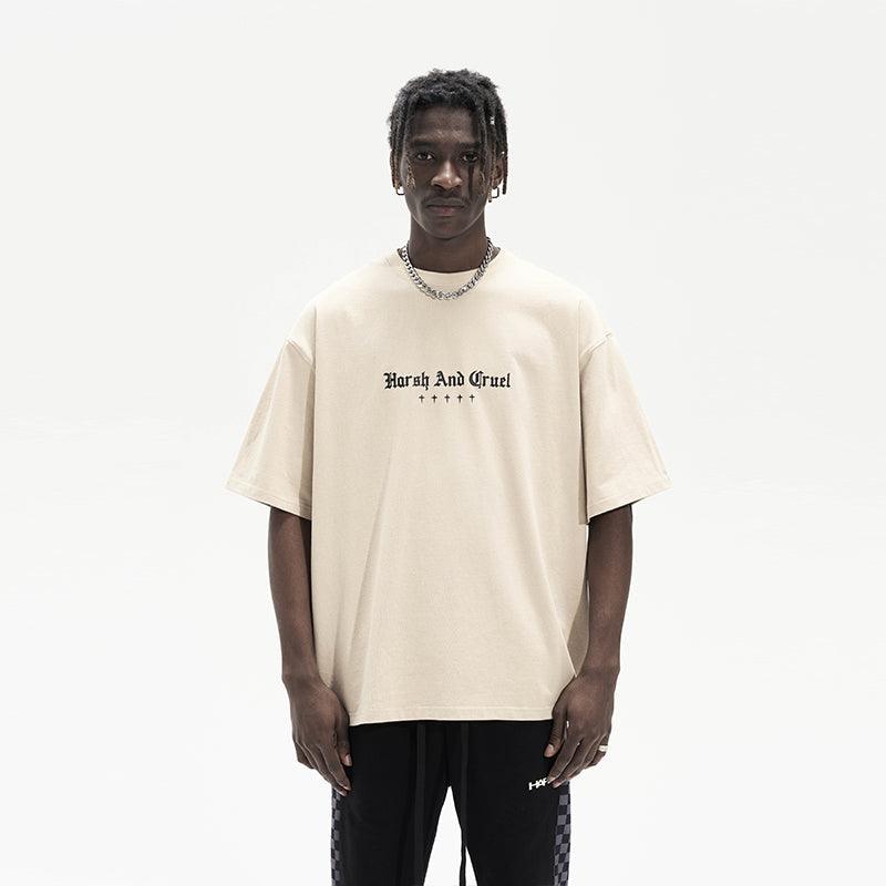 H/C Religious Gothic Printed Tee