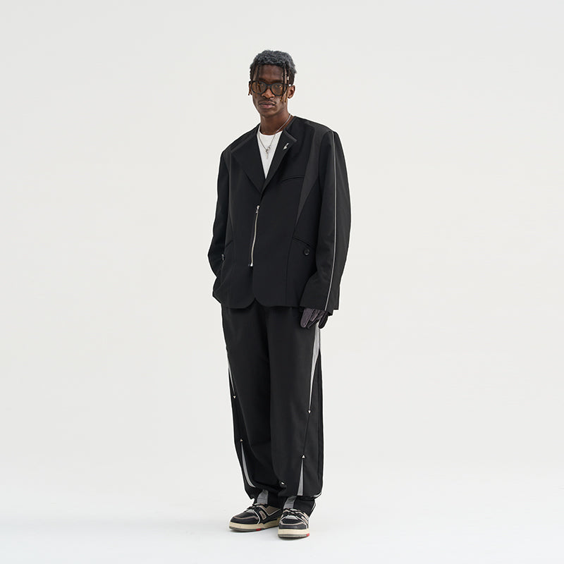 H/C Reflective Sleeves Suit Jacket