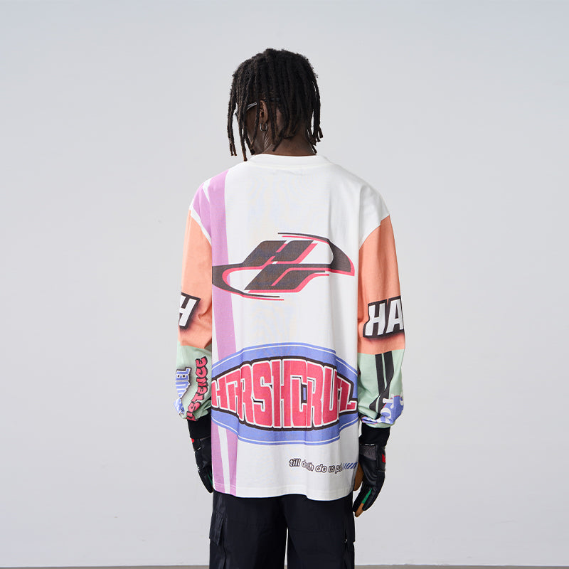 Graffiti Racing Logo L/S Tee