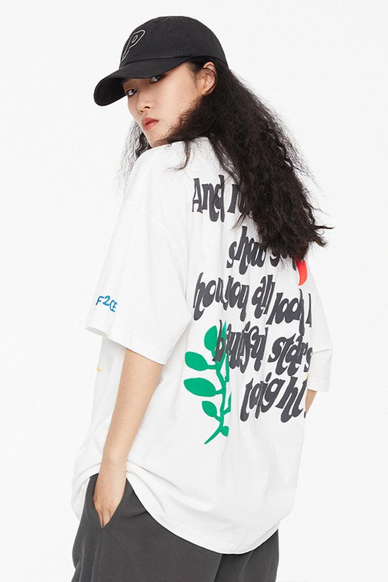 Foam Print Spark Tee