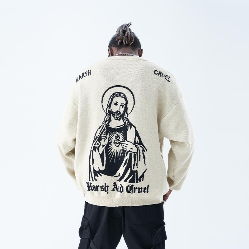 H/C Religious Gothic Sweater