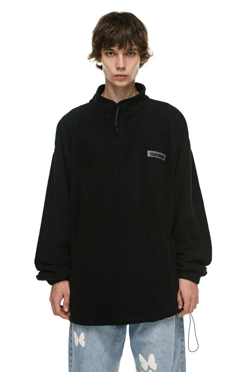 Old Order Logo Half Zipper Pullover Fleece