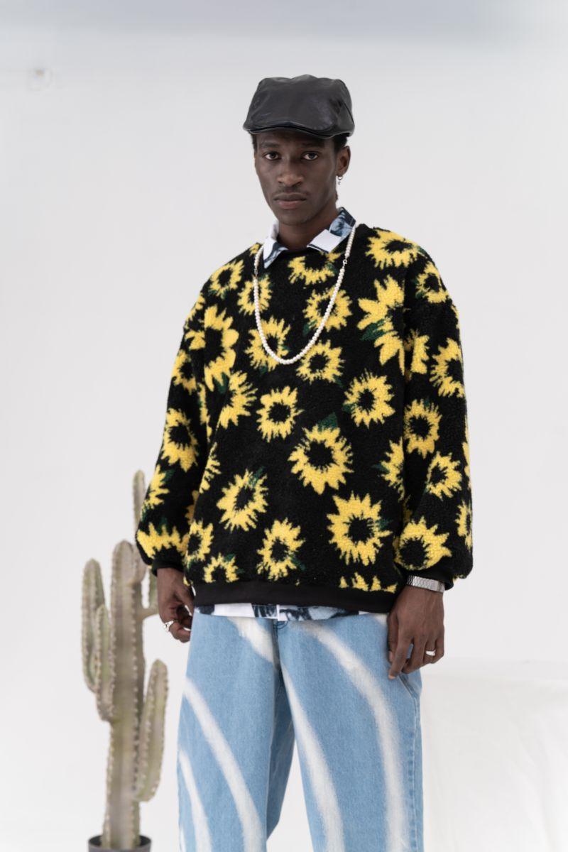 CZ Sunflower Sweater