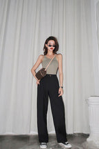 CZ Straight Casual Long Pants