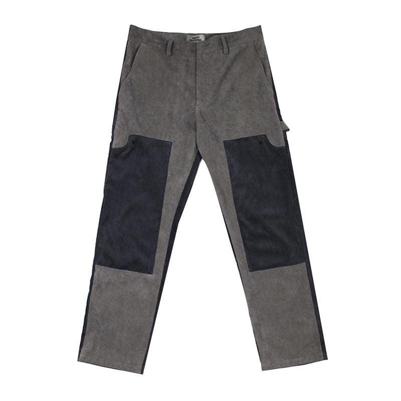 Empty Reference Corduroy Patches Trousers