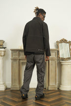 Empty Reference Structure Zipper Jacket