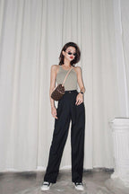 CZ Straight Casual Long Pants