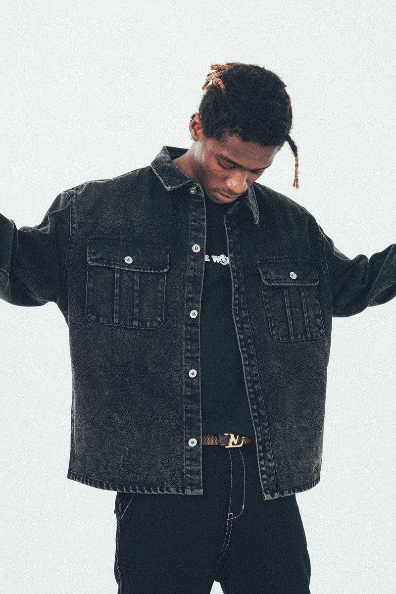 Antidote Retro Washed Jeans Jacket