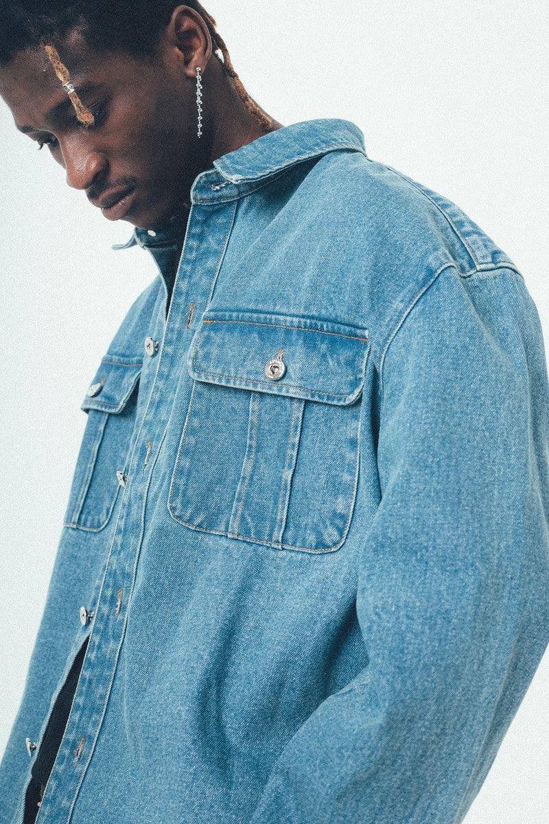 Antidote Retro Washed Jeans Jacket