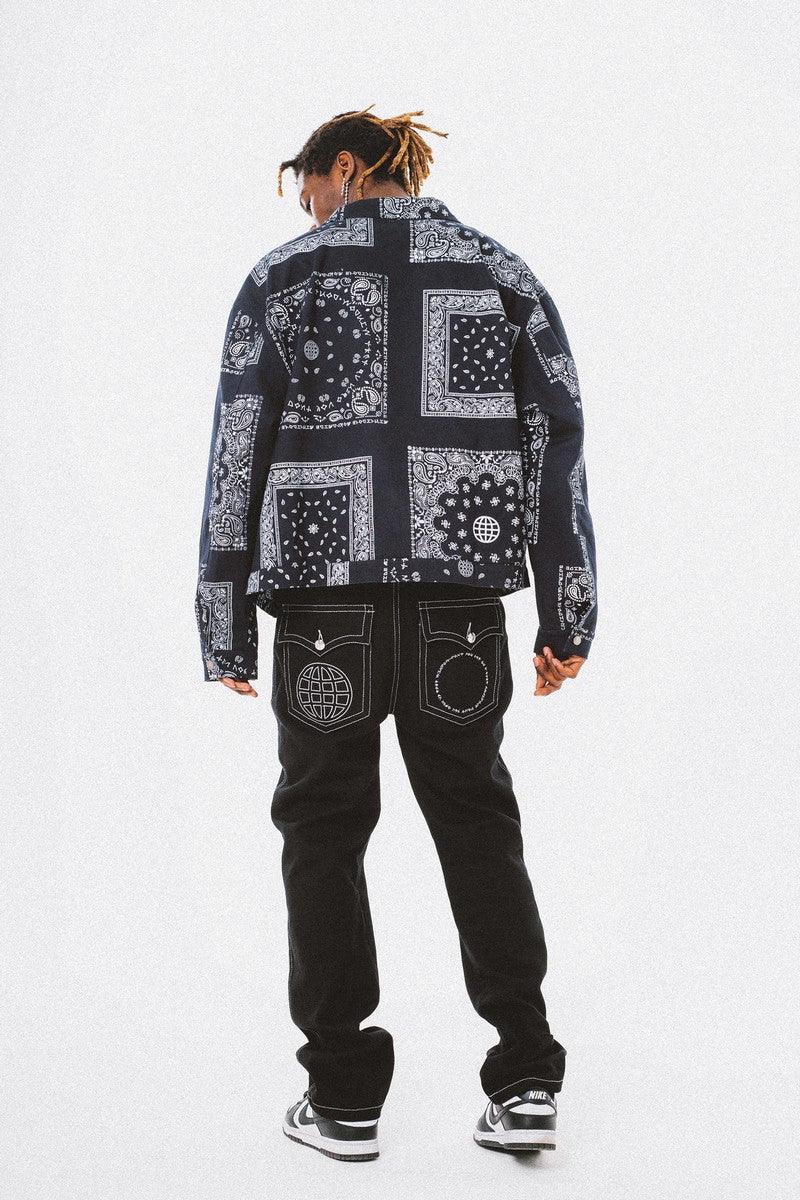 ANT Bandana Loose Print Jacket