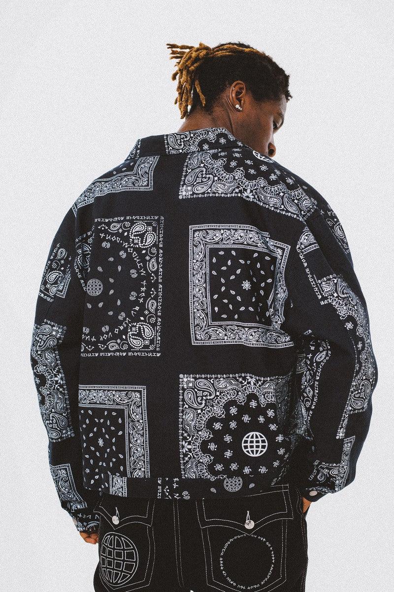 Antidote Bandana Loose Print Jacket - UK Only
