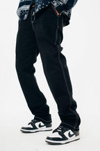 Antidote Embroidered Logo Loose Trousers