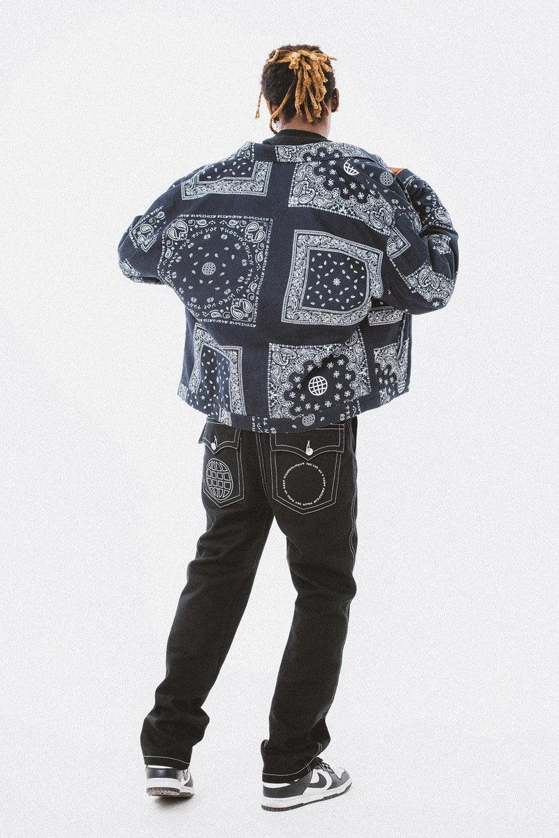 ANT Bandana Loose Print Jacket