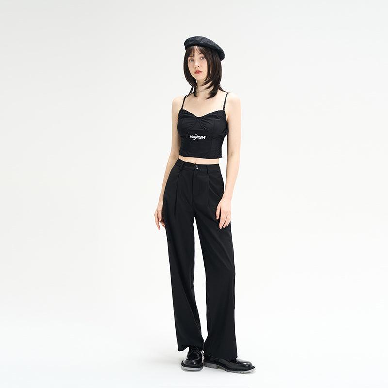 Backless Crop Top