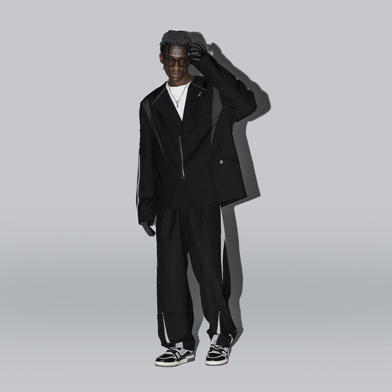 H/C Reflective Sleeves Suit Jacket