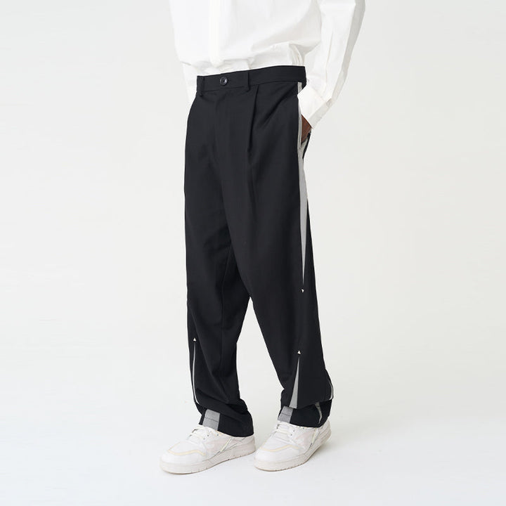 H/C Deconstructed Silhouette Suit Trousers