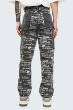 OO Full Print Logo Jeans