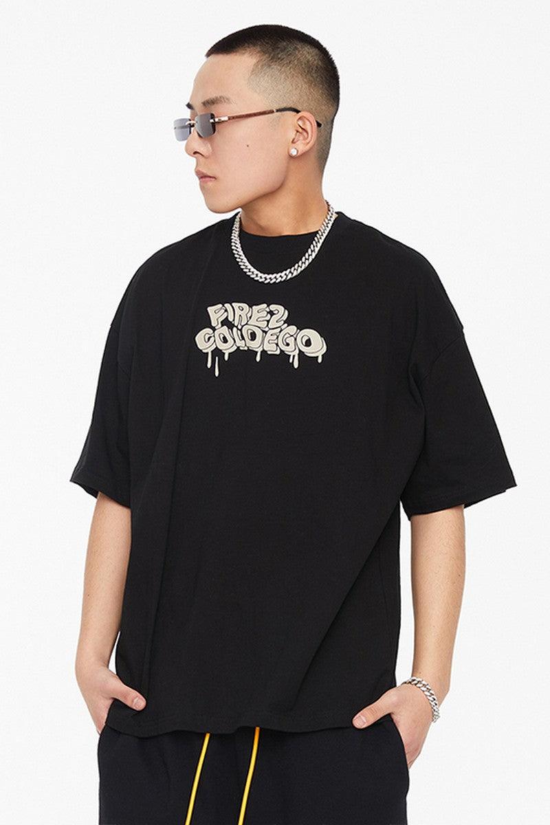 F2CE Dripping Logo Print Tee
