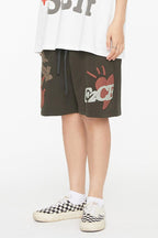 F2CE Foam Print Logo Shorts