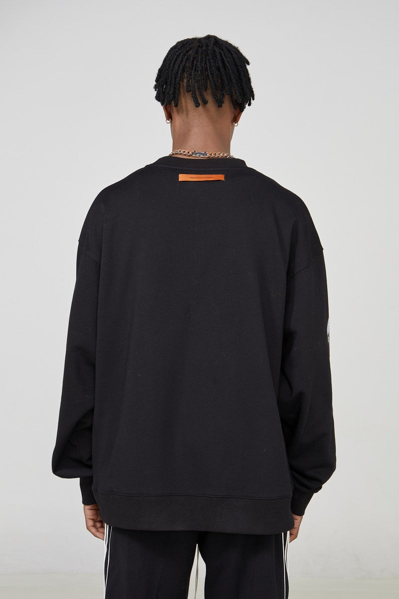 STEEPC Eyes Loose Sweater
