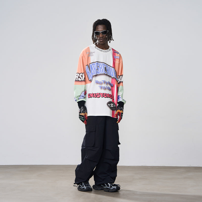 Graffiti Racing Logo L/S Tee