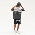 H/C Colorblock Logo Racing Printed Shirt