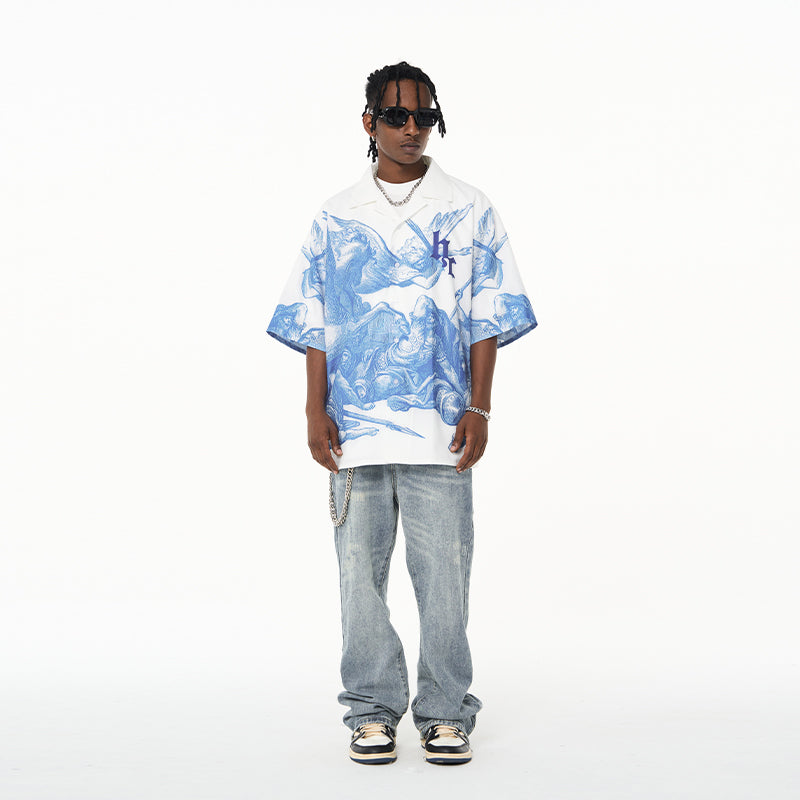 God's Fury Cuban Shirt