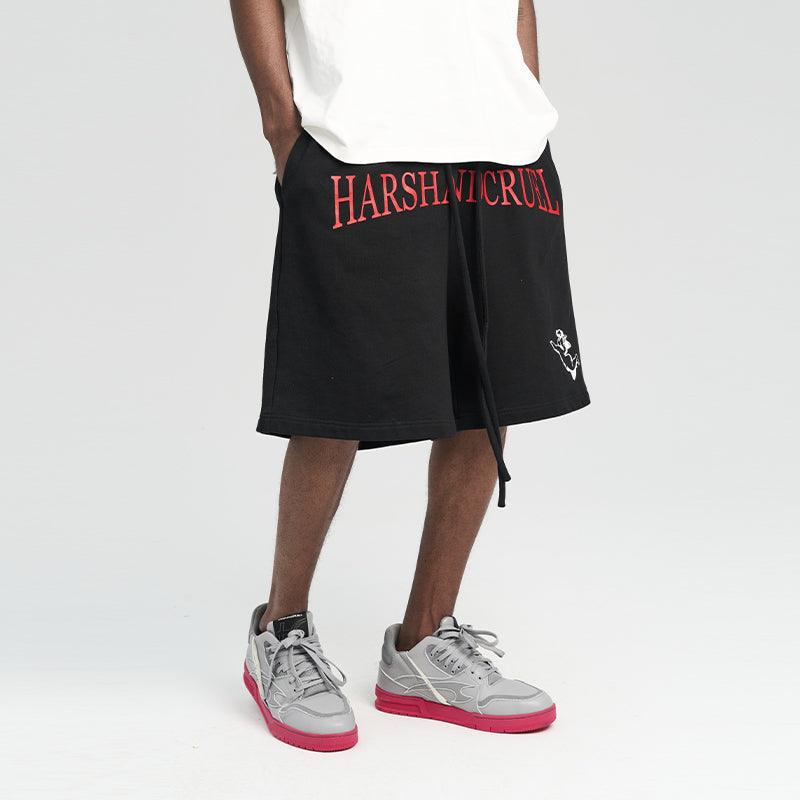 H/C Angel Printed Logo Shorts
