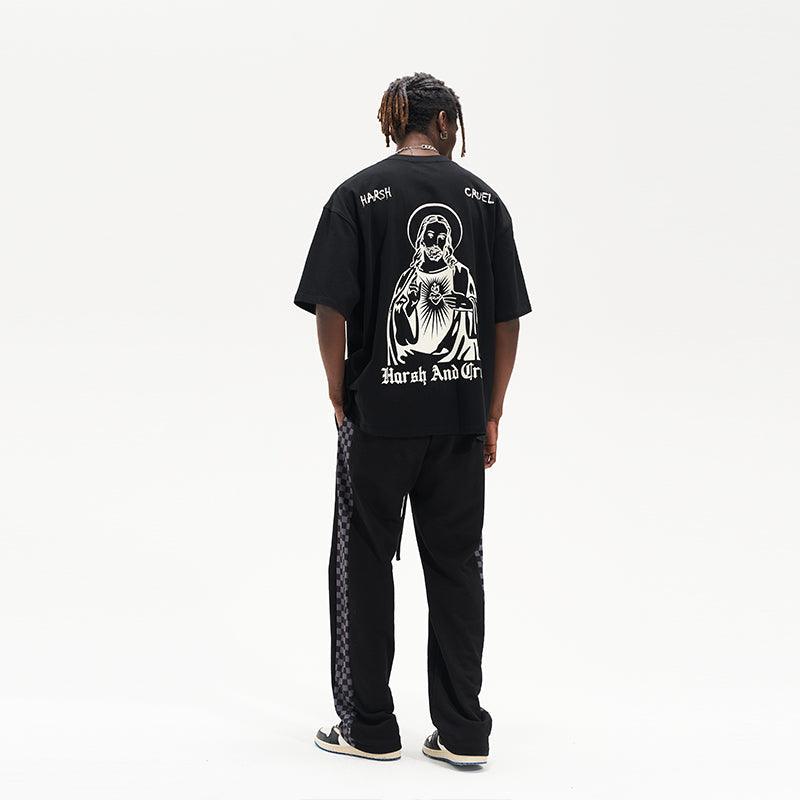 H/C Religious Gothic Printed Tee