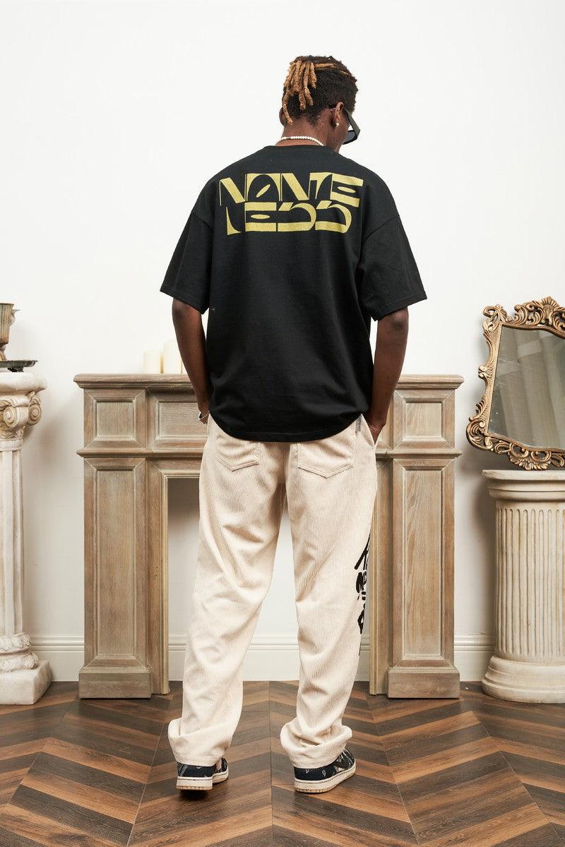 Empty Reference Redemption Corduroy Straight Trousers